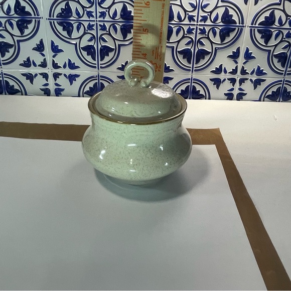 Vtg Hearthside Classics Stoneware Lidded Sugar Bowl Made in Japan - Picture 7 of 13